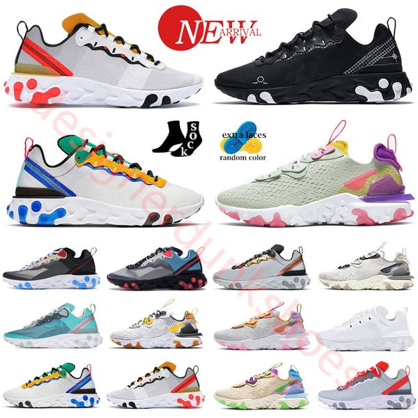 react vision running shoes element 55 87 men women triple black cream blue solar red white iridescent vast grey honeycomb schematic 55s trai
react vision running shoes element 55 87 men women triple black cream blue solar red white iridescent vast grey honeycomb schematic 55s trai