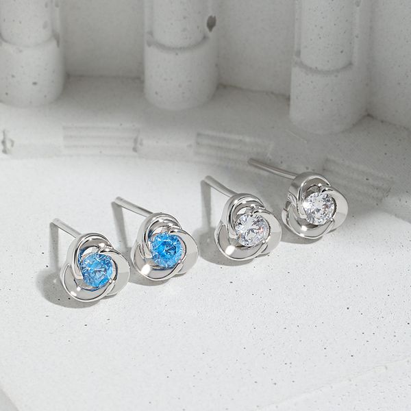 stud earrings women's s925 sterling silver needle hypoallergenic earrings designer simple three petals ocean sea blue zirconium stud he, Golden;silver
stud earrings women's s925 sterling silver needle hypoallergenic earrings designer simple three petals ocean sea blue zirconium stud he, Golden;silver