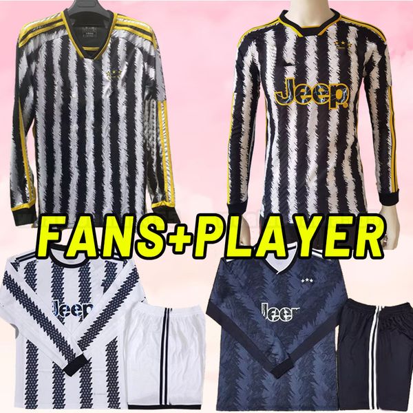 long sleeve 23 24 juventus pogba soccer jerseys di maria bonucci bremer danilo 2023 2024 chiesa vlahovic mckennie juve pellegrini fans playe, Black;yellow
long sleeve 23 24 juventus pogba soccer jerseys di maria bonucci bremer danilo 2023 2024 chiesa vlahovic mckennie juve pellegrini fans playe, Black;yellow