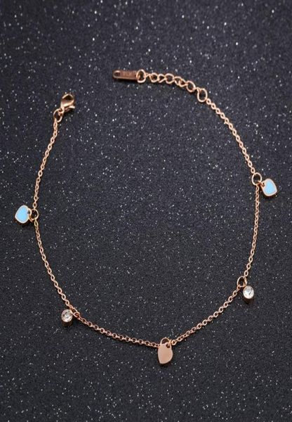 diamond anklets 18k rose gold heartround barefoot trendy small fresh designer accessories jewelry for women girls personalit1852122, Red;blue
diamond anklets 18k rose gold heartround barefoot trendy small fresh designer accessories jewelry for women girls personalit1852122, Red;blue