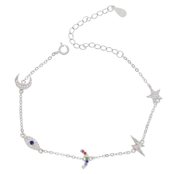 whole925 sterling silver cute lovely charm link chain bracelet for women rainbow moon star lucky eye dainty minimal charming 1401257, Golden;silver
whole925 sterling silver cute lovely charm link chain bracelet for women rainbow moon star lucky eye dainty minimal charming 1401257, Golden;silver