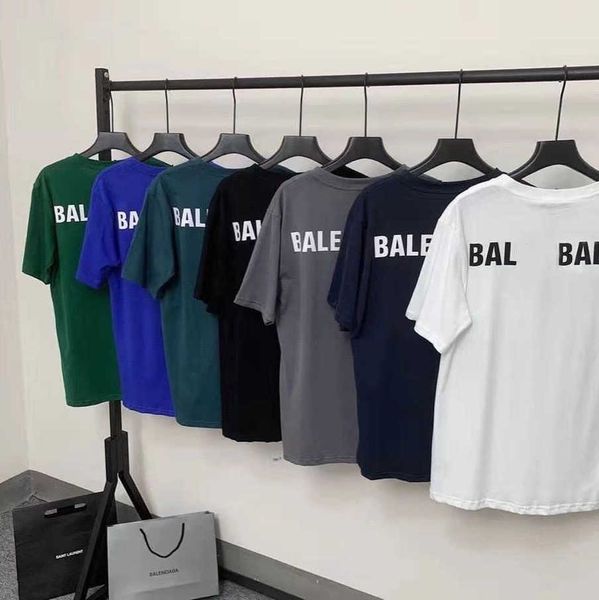 women designer balencaigas t shirt fashion brand paris before and after the letter classic pop family short sleeve t-shirt men and women wit, White;black
women designer balencaigas t shirt fashion brand paris before and after the letter classic pop family short sleeve t-shirt men and women wit, White;black