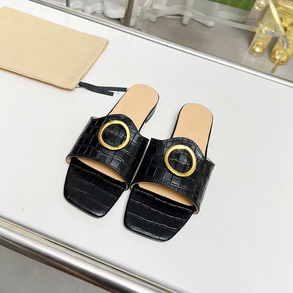 women's double logo nojum blondie crocodile slide famous luxury designer womens sandals designer casual shoes summer flat sandals slide, Black
women's double logo nojum blondie crocodile slide famous luxury designer womens sandals designer casual shoes summer flat sandals slide, Black