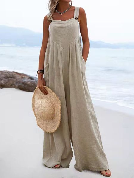 women s jumpsuits rompers overalls for women summer jumpsuit outfits plus size solid color casual button wide leg suspender pants with pocke, Black;white
women s jumpsuits rompers overalls for women summer jumpsuit outfits plus size solid color casual button wide leg suspender pants with pocke, Black;white