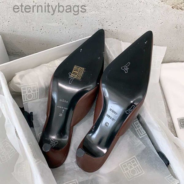 toteme new pointed toe slippers women's package head lazy mule shoes sandals design models high heel single shoes mi1d, Black
toteme new pointed toe slippers women's package head lazy mule shoes sandals design models high heel single shoes mi1d, Black