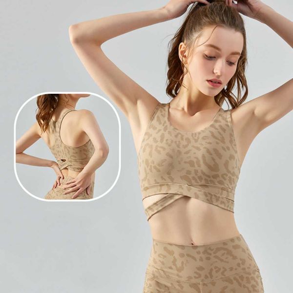 lulu leopard print cross hollowing sports bra women nude slim integrated chest pad lemon breathable quick-dry fitness vest woman
lulu leopard print cross hollowing sports bra women nude slim integrated chest pad lemon breathable quick-dry fitness vest woman