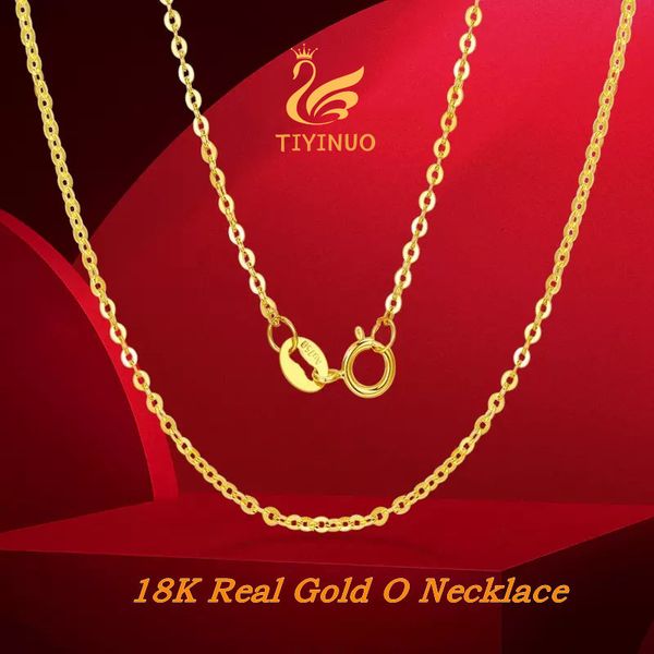 strands strings tiyinuo real gold 18k women s o chain necklace classic fashion party exquisite jewelry engagement gift pure genuine au750 23, Black
strands strings tiyinuo real gold 18k women s o chain necklace classic fashion party exquisite jewelry engagement gift pure genuine au750 23, Black