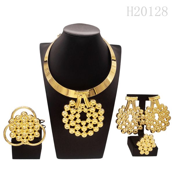 earrings necklace real gold latest luxury brazilian 24k jewelry set exaggerate big sets for women wedding dinner, Black
earrings necklace real gold latest luxury brazilian 24k jewelry set exaggerate big sets for women wedding dinner, Black