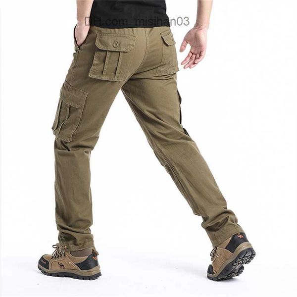 men's pants large pocket loose fitting men's outdoor sports jogging military tactical pants elastic waist pure cotton casual work, Black
men's pants large pocket loose fitting men's outdoor sports jogging military tactical pants elastic waist pure cotton casual work, Black