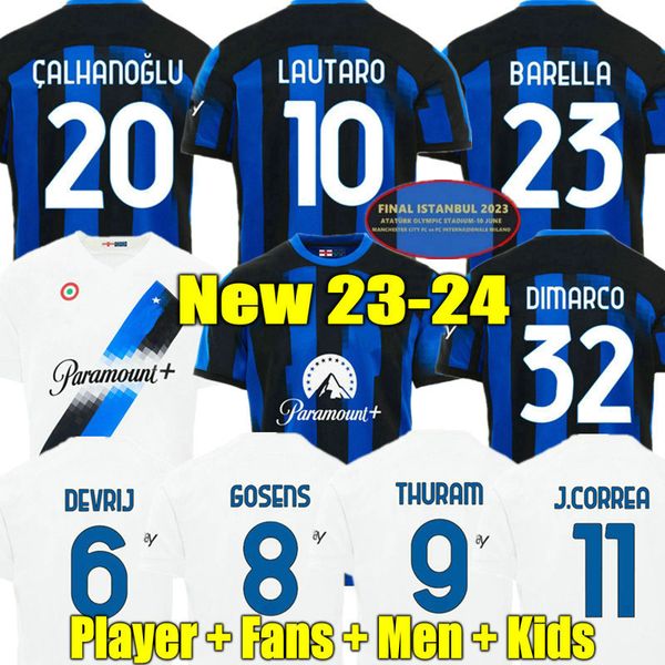 lautaro 22 23 24 thuram home soccer jerseys final barella eriksen dzeko milan correa away 2023 2024 third men kids kit football shirt inters, Black;yellow
lautaro 22 23 24 thuram home soccer jerseys final barella eriksen dzeko milan correa away 2023 2024 third men kids kit football shirt inters, Black;yellow