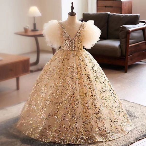 white pearls beaded flower girl dresses sheer neck lace appliqued formal party mom and daughter dresses puffy tulle skirt kids toddler first, White;blue
white pearls beaded flower girl dresses sheer neck lace appliqued formal party mom and daughter dresses puffy tulle skirt kids toddler first, White;blue