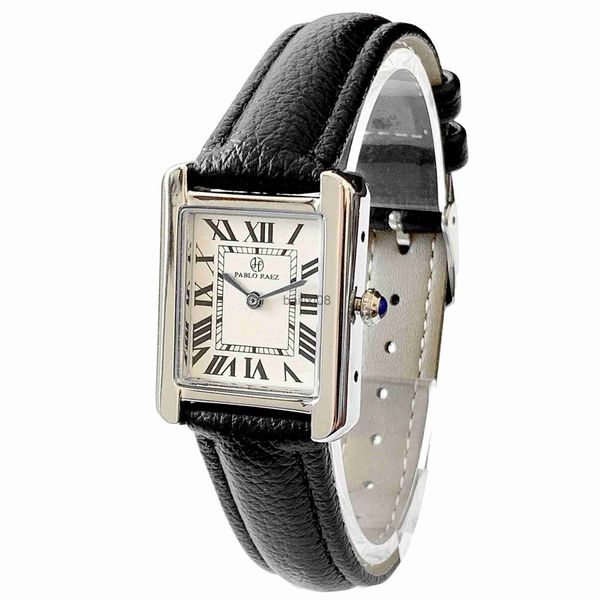 other watches pablo raez elegant simple rectangle lady watch brown quartz clock women's fashion casual retro leather female dress wrist, Slivery;black
other watches pablo raez elegant simple rectangle lady watch brown quartz clock women's fashion casual retro leather female dress wrist, Slivery;black