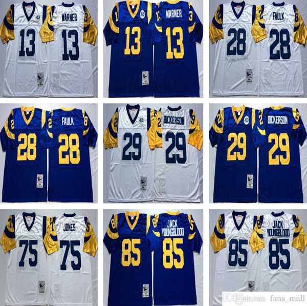 1981 vintage mitchell and ness football 85 jack youngblood jerseys retro stitch 28 marshall faulk 13 kurt warner 29 eric dickerson jersey co, Black;red
1981 vintage mitchell and ness football 85 jack youngblood jerseys retro stitch 28 marshall faulk 13 kurt warner 29 eric dickerson jersey co, Black;red