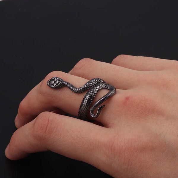 gothic rhinestones open snake ring adjustable animal rings reptile for men women fashion punk boy girl birthday jewelry gifts vxo0, Silver
gothic rhinestones open snake ring adjustable animal rings reptile for men women fashion punk boy girl birthday jewelry gifts vxo0, Silver