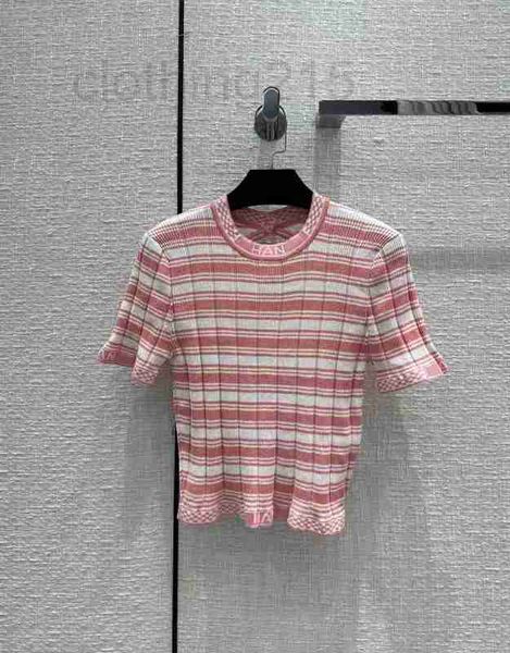 women's knits & tees designer early spring new mosaic inscription letter embroidery cutout back design navy style stripe pullover short, White
women's knits & tees designer early spring new mosaic inscription letter embroidery cutout back design navy style stripe pullover short, White