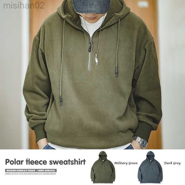men's hoodies sweatshirts maden men amekaji solid fleece hoodies sweatshirts japan retro casual oversize thick winter pullover hoody h, Black
men's hoodies sweatshirts maden men amekaji solid fleece hoodies sweatshirts japan retro casual oversize thick winter pullover hoody h, Black