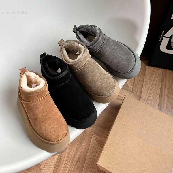 winter ultra mini boot platform fur boots designer woman warm australia ankle snow booties real leather warm men shoes eu44, Black
winter ultra mini boot platform fur boots designer woman warm australia ankle snow booties real leather warm men shoes eu44, Black
