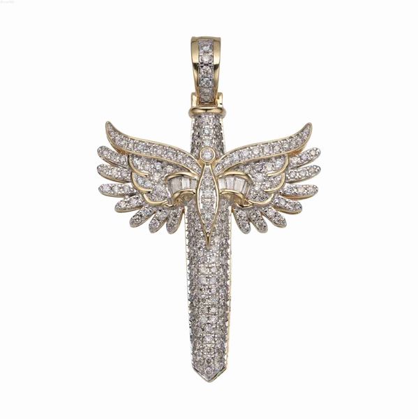 designer jewelrynew arrive moissanite lab diamond fine angel wings cross pendant real 925 sterling silver solid gold jewelry hip hop pendant
designer jewelrynew arrive moissanite lab diamond fine angel wings cross pendant real 925 sterling silver solid gold jewelry hip hop pendant