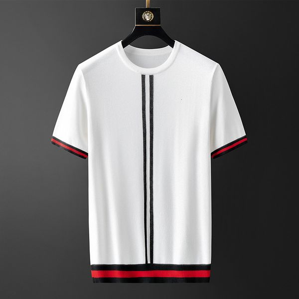 mens tshirts minglu summer mens tshirts luxury round collar short sleeve kintted casual male tshirts fashion slim fit man tshirts 3xl 230729, White;black
mens tshirts minglu summer mens tshirts luxury round collar short sleeve kintted casual male tshirts fashion slim fit man tshirts 3xl 230729, White;black