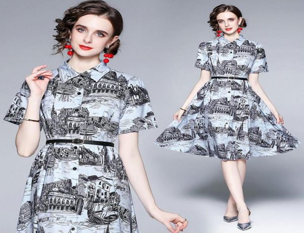 boutique shirt dress short sleeve lapel womens ol dress summer printed dress highend elegant lady dresses5599889, White;black
boutique shirt dress short sleeve lapel womens ol dress summer printed dress highend elegant lady dresses5599889, White;black