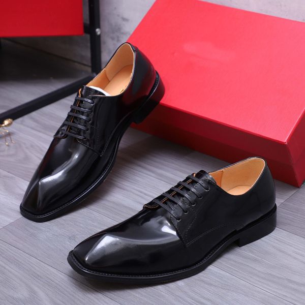 2023 men's dress shoes fashion groom wedding shoes formal genuine leather oxfords men brand business casual flats size 38-44, Black
2023 men's dress shoes fashion groom wedding shoes formal genuine leather oxfords men brand business casual flats size 38-44, Black