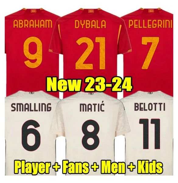23 24 dybala soccer jerseys roma home final pastore pellegrini abraham 2023 2024 totti zaniolo belotti wijnaldum smalling men kids kit footb, Black;yellow
23 24 dybala soccer jerseys roma home final pastore pellegrini abraham 2023 2024 totti zaniolo belotti wijnaldum smalling men kids kit footb, Black;yellow
