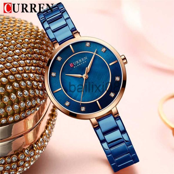other watches curren women watches brand luxury gold blue ladies wrist quartz watch stainless steel classic brelet female clock new 9051 j23, Slivery;black
other watches curren women watches brand luxury gold blue ladies wrist quartz watch stainless steel classic brelet female clock new 9051 j23, Slivery;black