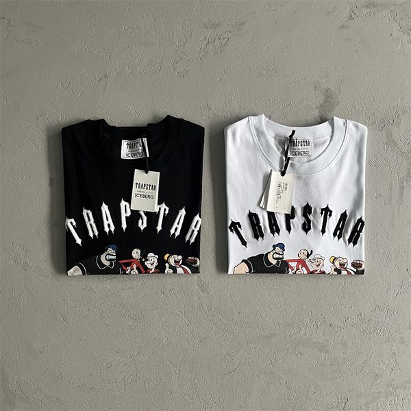 trapstar tracksuits iceberg popeye printed t summer out high street fashion short sleeves, White;black
trapstar tracksuits iceberg popeye printed t summer out high street fashion short sleeves, White;black