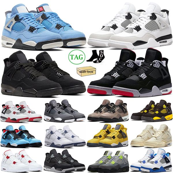 jumpman 4 4s basketball shoes for men women military black cat university blue pine green fire red white oreo outdoor sneakers sports traine, White;red
jumpman 4 4s basketball shoes for men women military black cat university blue pine green fire red white oreo outdoor sneakers sports traine, White;red