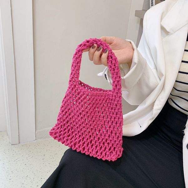 evening bags beach crochet handbag for women girls summer straw rope hollow out hand woven bag women's hollow knitting handbag purses 2
evening bags beach crochet handbag for women girls summer straw rope hollow out hand woven bag women's hollow knitting handbag purses 2