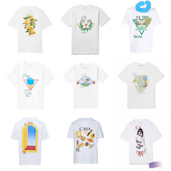 fashion designer men's t-shirt casa all-in-one printed short sleeve series couple designer lead the fashion summer wear spring clothing, White;black
fashion designer men's t-shirt casa all-in-one printed short sleeve series couple designer lead the fashion summer wear spring clothing, White;black