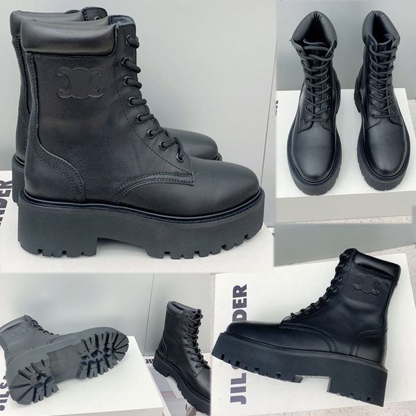 lace up boot with triomphe bulky in calfskin tan martin boots womens designer boots with signature logo on the upper soft cowhide leather bo, Black
lace up boot with triomphe bulky in calfskin tan martin boots womens designer boots with signature logo on the upper soft cowhide leather bo, Black