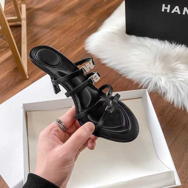 slipper designer shoes slides high edition rhinestone high heel shoes for women 2023 new open toe slim heels with roman sandals, Black
slipper designer shoes slides high edition rhinestone high heel shoes for women 2023 new open toe slim heels with roman sandals, Black
