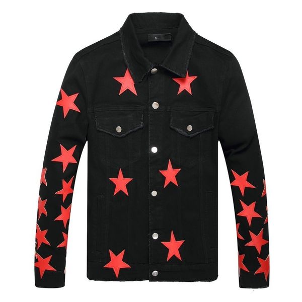 mens jackets denim for men casual bomber jacket lapel collar long sleeves pu stars ripped botton coat slim fit jeans streetwear 230731, Black;brown
mens jackets denim for men casual bomber jacket lapel collar long sleeves pu stars ripped botton coat slim fit jeans streetwear 230731, Black;brown