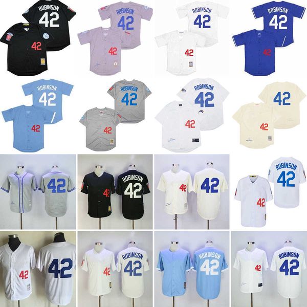 vintage college mitchell and ness baseball 42 jackie robinson jerseys stitched breathable sport gray 1963 cream 1955 white 1959 1981 blue pu, Black
vintage college mitchell and ness baseball 42 jackie robinson jerseys stitched breathable sport gray 1963 cream 1955 white 1959 1981 blue pu, Black