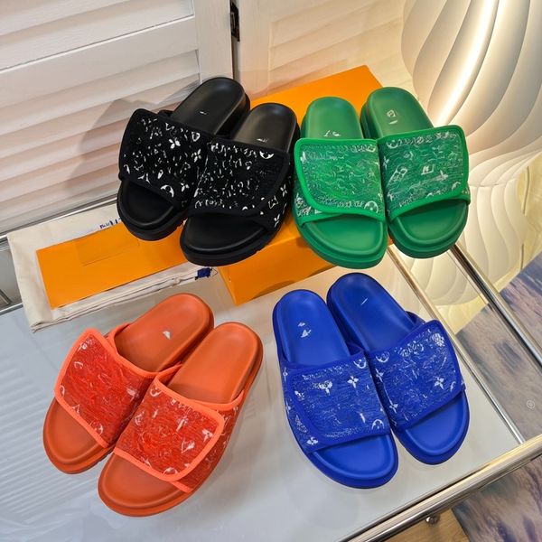 2023s designer summer beach shoes women slippers fashionable black white and pink mid heel soft slippers indoor lightweight casual sliders s
2023s designer summer beach shoes women slippers fashionable black white and pink mid heel soft slippers indoor lightweight casual sliders s