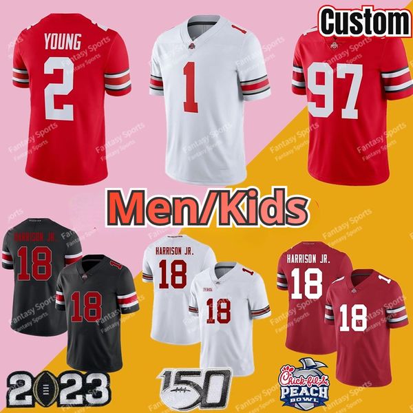 peach bowl ohio state buckeyes football jersey college osu c.j. stroud henderson jaxon smith-njigba 18 marvin harrison jr. williams egbuka 4, Black;red
peach bowl ohio state buckeyes football jersey college osu c.j. stroud henderson jaxon smith-njigba 18 marvin harrison jr. williams egbuka 4, Black;red