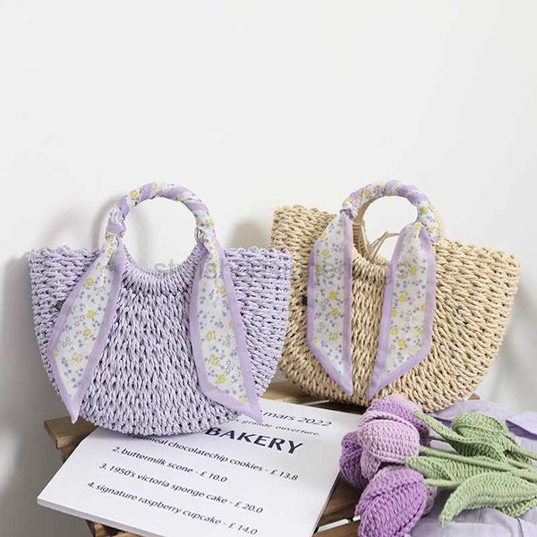 totes new summer purple turf woven bag beach vacation beach drawstring bag women's portable silk scarf picnic basket bagstylishdesigner
totes new summer purple turf woven bag beach vacation beach drawstring bag women's portable silk scarf picnic basket bagstylishdesigner