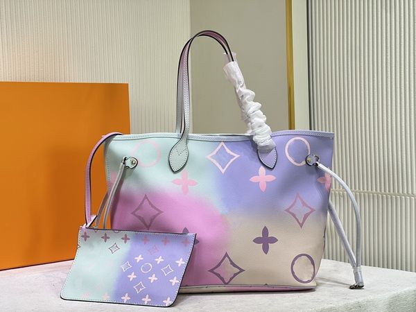 never women's handbag fulls designer gradient rainbow color handbag shoulder bag set of 2 highs quality classic monograms shopping bag
never women's handbag fulls designer gradient rainbow color handbag shoulder bag set of 2 highs quality classic monograms shopping bag