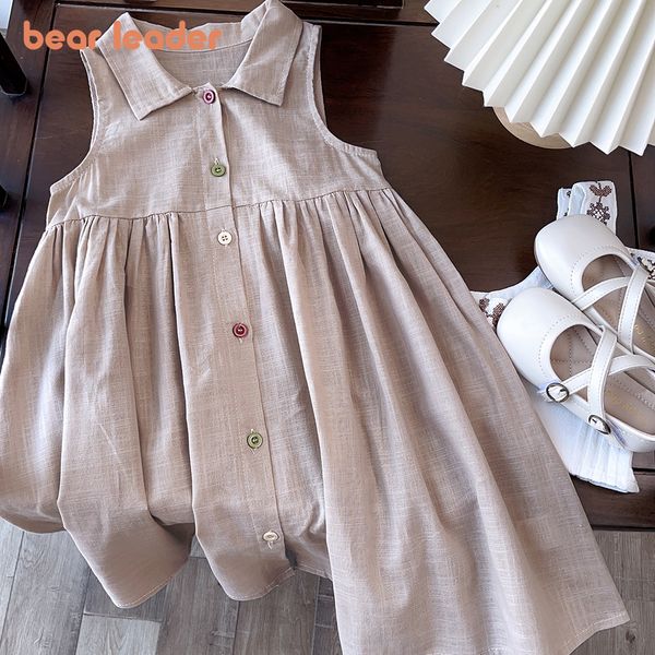 girl s dresses bear leader solid baby girl dress cotton button kids summer princess party toddler girls sundress clothes 230731, Red;yellow
girl s dresses bear leader solid baby girl dress cotton button kids summer princess party toddler girls sundress clothes 230731, Red;yellow