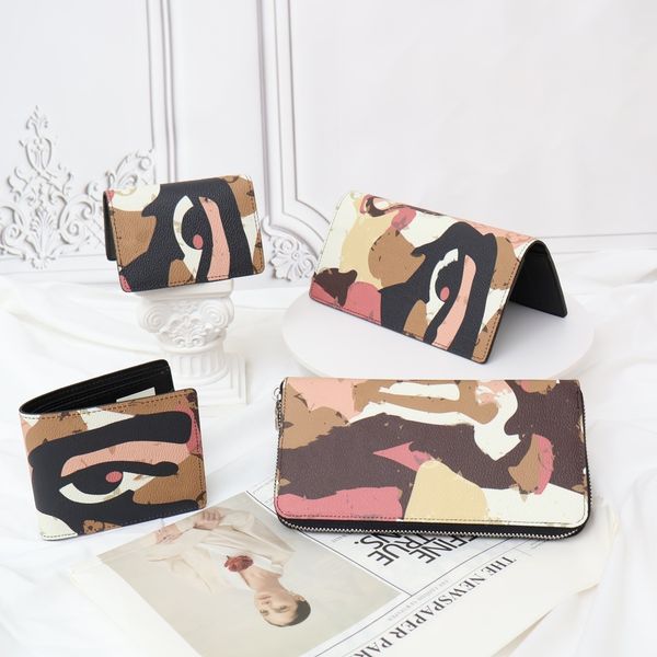 luxury brand mens wallets multiple money clip silk printing card bag artist graffiti letter long wallets famous designer men zippy wallets c, Red;black
luxury brand mens wallets multiple money clip silk printing card bag artist graffiti letter long wallets famous designer men zippy wallets c, Red;black