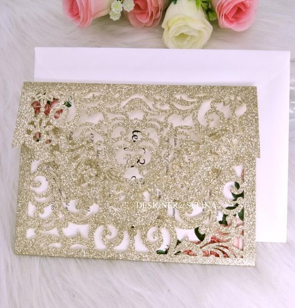 laser cut inviting champagne glitter wedding invitations sprinkle laser cut pocket invitation for quinceanera bridal shower greet8260677, Black
laser cut inviting champagne glitter wedding invitations sprinkle laser cut pocket invitation for quinceanera bridal shower greet8260677, Black