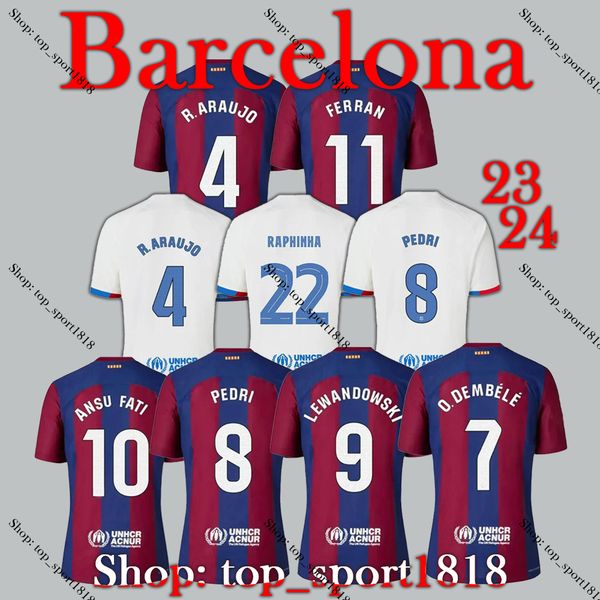 23 24 lewandowski gavi barcelonas soccer jerseys pedri rosalia r. araujo dembele kit 2023 2024 camisetas raphinha football shirt men women b, Black
23 24 lewandowski gavi barcelonas soccer jerseys pedri rosalia r. araujo dembele kit 2023 2024 camisetas raphinha football shirt men women b, Black