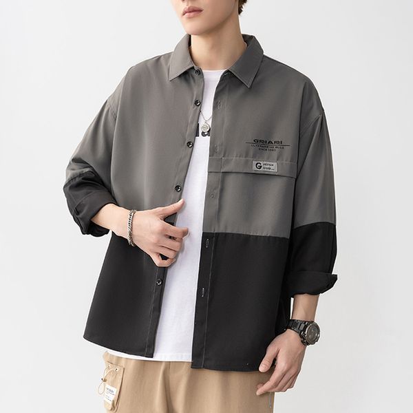 mens jackets men shirts casual longsleeved tshirts korean youth trendy in spring and summer 230729, Black;brown
mens jackets men shirts casual longsleeved tshirts korean youth trendy in spring and summer 230729, Black;brown