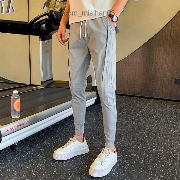 men's pants summer ultra-thin casual pants men's nine point pants ultra-thin leggings pure color wild trousers street clothing jog, Black
men's pants summer ultra-thin casual pants men's nine point pants ultra-thin leggings pure color wild trousers street clothing jog, Black