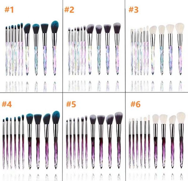 20set diamond shape rainbow handle 10pcs makeup brushes set professional foundation crystal diamond handle makeup brush 6styles i7904033
20set diamond shape rainbow handle 10pcs makeup brushes set professional foundation crystal diamond handle makeup brush 6styles i7904033