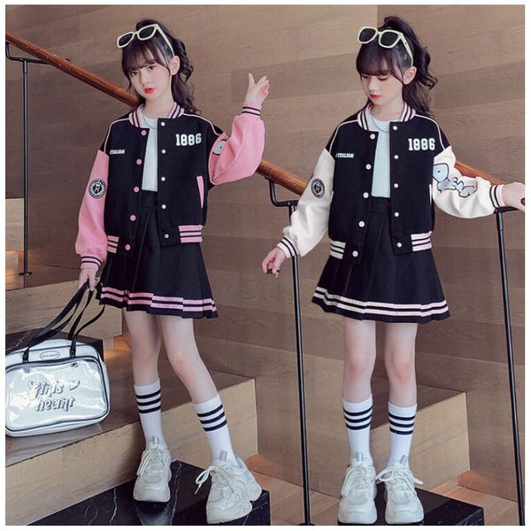clothing sets kids costume teen girls set autumn casual jackets skirt school tracksuit children s baseball outfits 10 12 years 230731, White
clothing sets kids costume teen girls set autumn casual jackets skirt school tracksuit children s baseball outfits 10 12 years 230731, White
