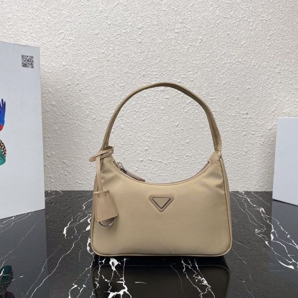 designer re-nylon hobo underarm bag fashion woman shoulder bags