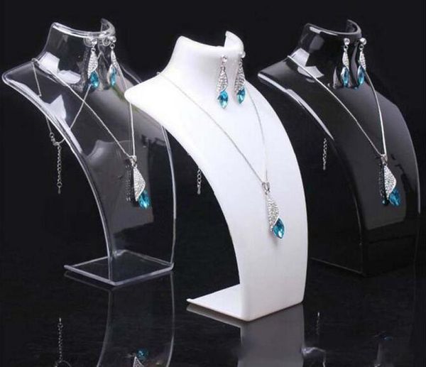 acrylic mannequin jewelry display earring pendant necklaces model stand holder for gift 2pcslot ds139113224, Black
acrylic mannequin jewelry display earring pendant necklaces model stand holder for gift 2pcslot ds139113224, Black