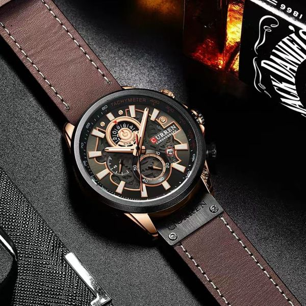 fashion designer's new fashion men's watch waterproof quartz multi-function men's watch calendar belt watch, Slivery;black
fashion designer's new fashion men's watch waterproof quartz multi-function men's watch calendar belt watch, Slivery;black
